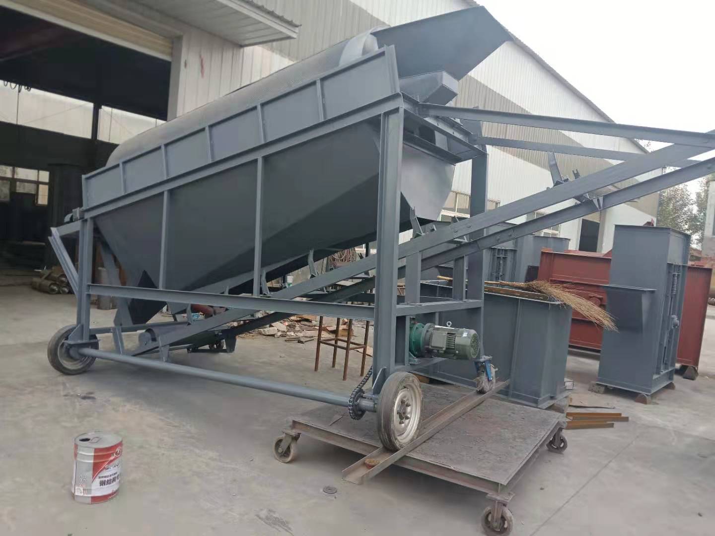 不銹鋼<a href='http://www.wygqa.com' title='滾筒篩' target='_blank'>滾筒篩</a>在槐米加工工藝中的應(yīng)用